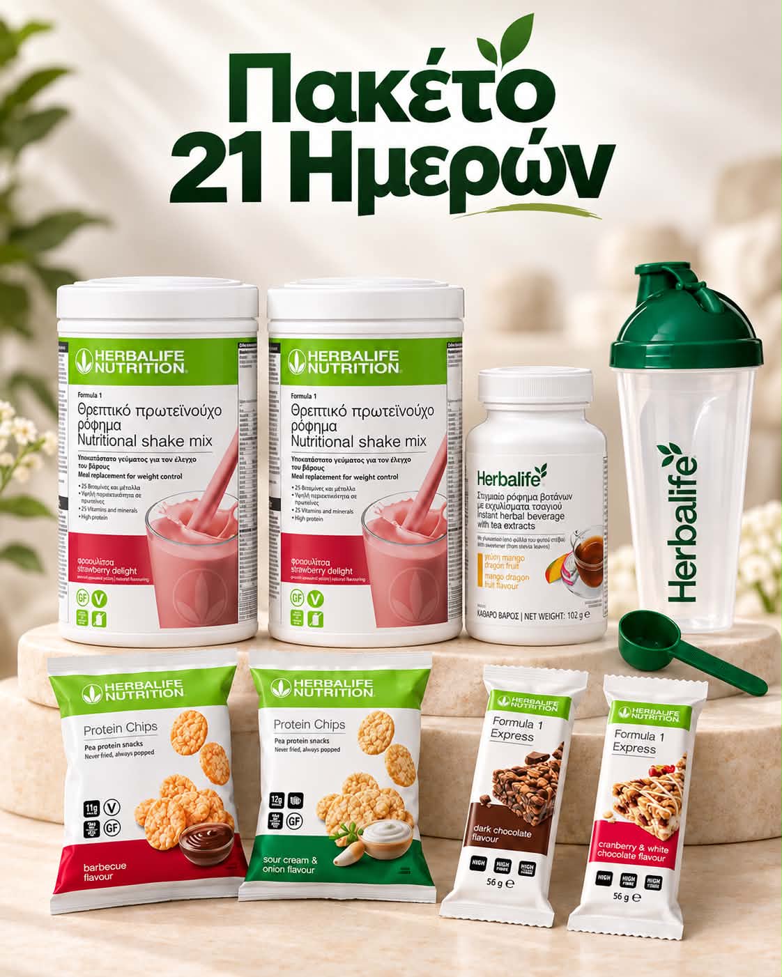 Πακέτο 21 Ημερών Herbalife