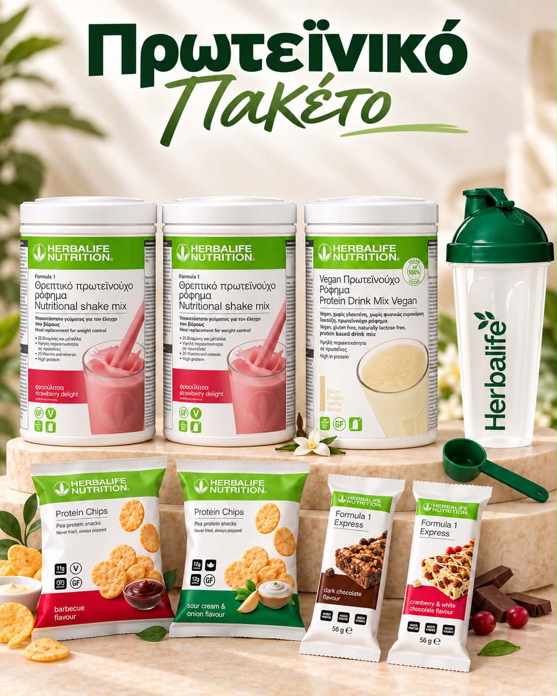 Πρωτεϊνικό Πακέτο Herbalife