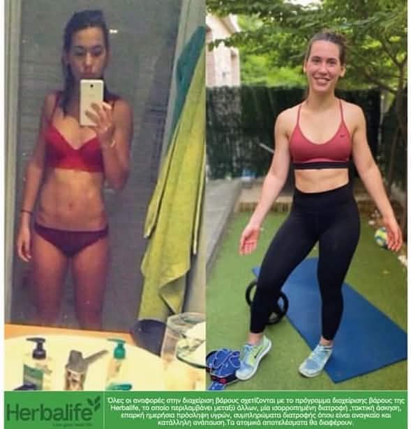Αποτέλεσμα Απώλειας Βάρους Herbalife