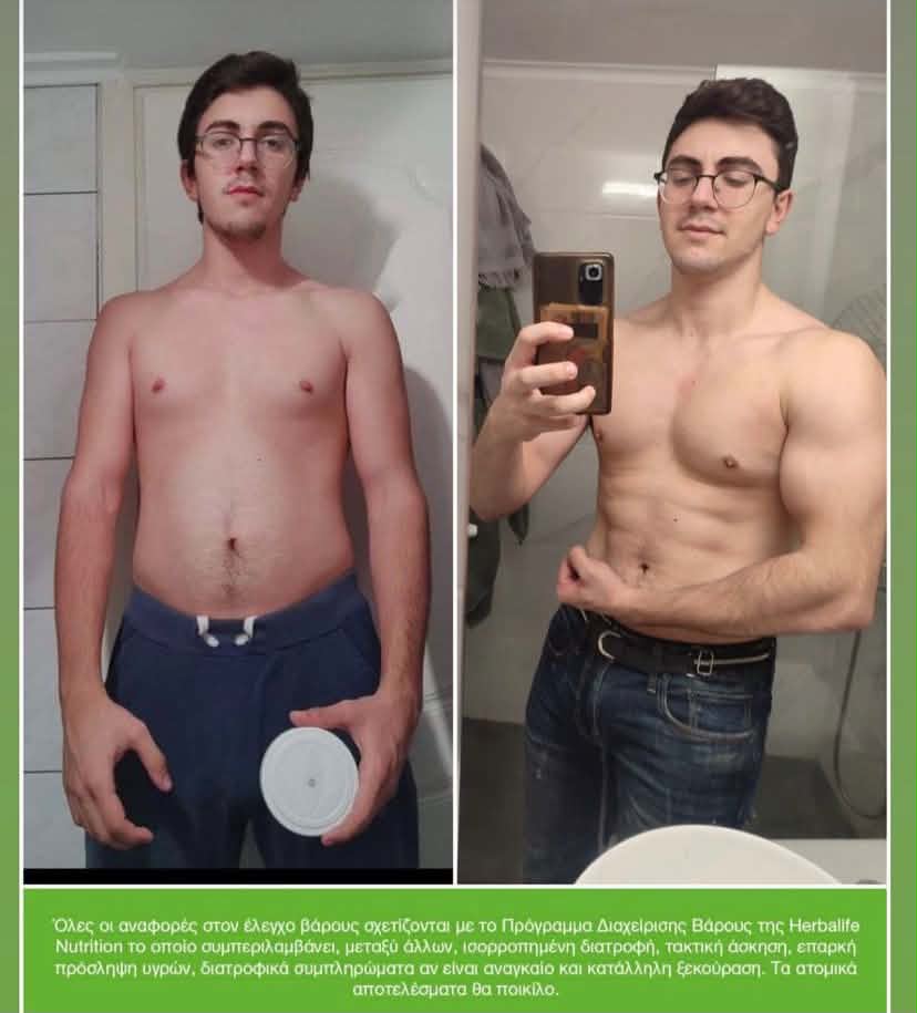 Αποτέλεσμα Απώλειας Βάρους Herbalife